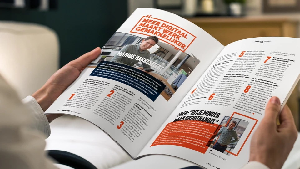 Boris app - Henk & Fred magazine